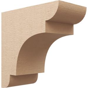 image2quotW x 6quotD x 4quotH Classic New Brighton Rough Cedar Woodgrain TimberThane Corbel Primed Tan12in W x 24in D x 24in H