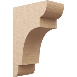 image2quotW x 6quotD x 4quotH Classic New Brighton Rough Cedar Woodgrain TimberThane Corbel Primed Tan12in W x 24in D x 36in H