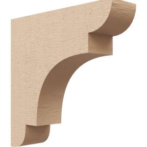 image2quotW x 6quotD x 4quotH Classic New Brighton Rough Cedar Woodgrain TimberThane Corbel Primed Tan3in W x 12in D x 12in H