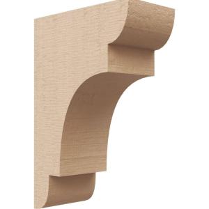 image2quotW x 6quotD x 4quotH Classic New Brighton Rough Cedar Woodgrain TimberThane Corbel Primed Tan3in W x 6in D x 9in H