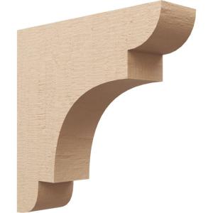 image2quotW x 6quotD x 4quotH Classic New Brighton Rough Cedar Woodgrain TimberThane Corbel Primed Tan7in W x 28in D x 28in H