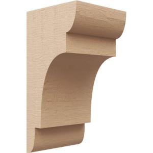 image2quotW x 6quotD x 4quotH Classic New Brighton Rough Cedar Woodgrain TimberThane Corbel Primed Tan7in W x 7in D x 14in H