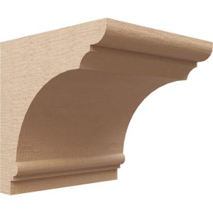 image3quotW x 6quotD x 9quotH Classic Hughes Rough Cedar Woodgrain TimberThane Corbel Primed Tan10in W x 10in D x 10in H