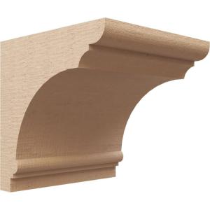 image3quotW x 6quotD x 9quotH Classic Hughes Rough Cedar Woodgrain TimberThane Corbel Primed Tan11in W x 11in D x 11in H
