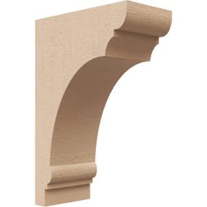 image3quotW x 6quotD x 9quotH Classic Hughes Rough Cedar Woodgrain TimberThane Corbel Primed Tan2in W x 4in D x 6in H