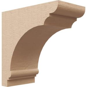 image3quotW x 6quotD x 9quotH Classic Hughes Rough Cedar Woodgrain TimberThane Corbel Primed Tan5in W x 10in D x 10in H