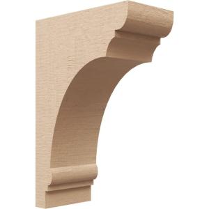 image3quotW x 6quotD x 9quotH Classic Hughes Rough Cedar Woodgrain TimberThane Corbel Primed Tan6in W x 12in D x 18in H