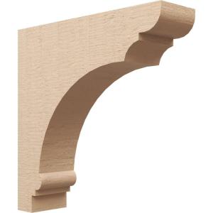image3quotW x 6quotD x 9quotH Classic Hughes Rough Cedar Woodgrain TimberThane Corbel Primed Tan7in W x 28in D x 28in H
