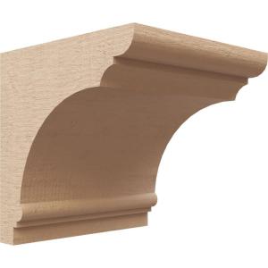 image3quotW x 6quotD x 9quotH Classic Hughes Rough Cedar Woodgrain TimberThane Corbel Primed Tan7in W x 7in D x 7in H