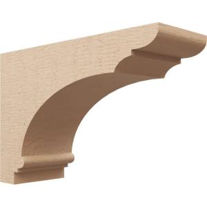 image3quotW x 6quotD x 9quotH Classic Hughes Rough Cedar Woodgrain TimberThane Corbel Primed Tan8in W x 24in D x 16in H