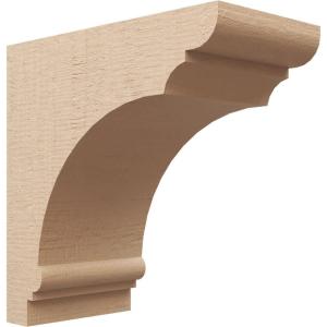 image3quotW x 6quotD x 9quotH Classic Hughes Rough Cedar Woodgrain TimberThane Corbel Primed Tan9in W x 18in D x 18in H