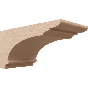 image3quotW x 6quotD x 9quotH Classic Hughes Rough Cedar Woodgrain TimberThane Corbel Primed Tan9in W x 18in D x 9in H