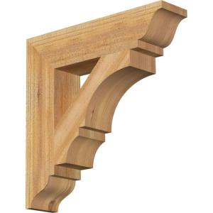 image4quotW x 18quotD x 18quotH Balboa Traditional Rough Sawn Bracket Western Red Cedar