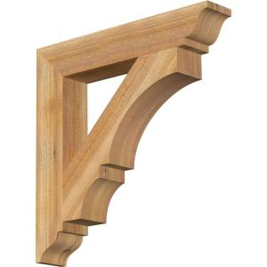 image4quotW x 24quotD x 24quotH Balboa Traditional Rough Sawn Bracket Western Red Cedar