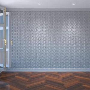 imageEkena Millwork 15 38quotW x 17 34quotH x 38quotT Medium Hampton Decorative Fretwork Wall Panels in Architectural Grade PVCPVC