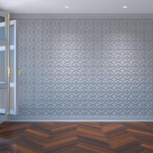 imageEkena Millwork 23 38quotW x 23 38quotH x 38quotT Large Crosby Decorative Fretwork Wall Panels in Architectural Grade PVCPVC