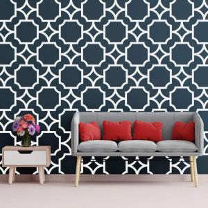 imageEkena Millwork 42 38quotW x 23 38quotH x 38quotT Large Anderson Decorative Fretwork Wall Panels in Architectural Grade PVCPVC