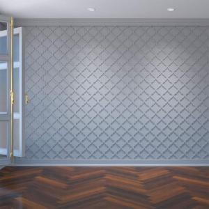 imageEkena Millwork 7 38quotW x 7 38quotH x 38quotT Extra Small Marrakesh Decorative Fretwork Wall Panels in Architectural Grade PVCPVC