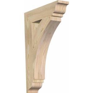imageEkena Millwork BKT04X18X18THR01SWR Thorton Traditional Smooth Bracket 35quot Width x 18quot Depth x 18quot Height Western Red Cedar18D x 26H