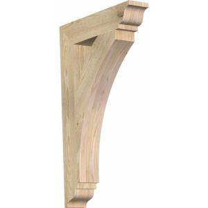 imageEkena Millwork BKT04X18X18THR01SWR Thorton Traditional Smooth Bracket 35quot Width x 18quot Depth x 18quot Height Western Red Cedar20D x 32H