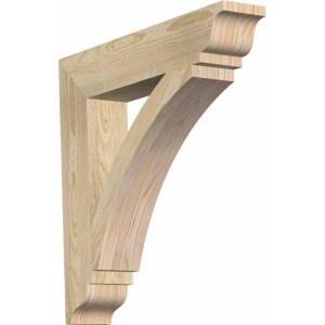 imageEkena Millwork BKT04X18X18THR01SWR Thorton Traditional Smooth Bracket 35quot Width x 18quot Depth x 18quot Height Western Red Cedar22D x 22H