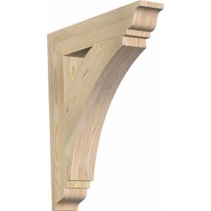 imageEkena Millwork BKT04X18X18THR01SWR Thorton Traditional Smooth Bracket 35quot Width x 18quot Depth x 18quot Height Western Red Cedar22D x 26H