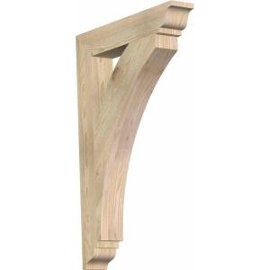 imageEkena Millwork BKT04X18X18THR01SWR Thorton Traditional Smooth Bracket 35quot Width x 18quot Depth x 18quot Height Western Red Cedar24D x 36H
