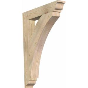 imageEkena Millwork BKT04X18X18THR01SWR Thorton Traditional Smooth Bracket 35quot Width x 18quot Depth x 18quot Height Western Red Cedar26D x 34H