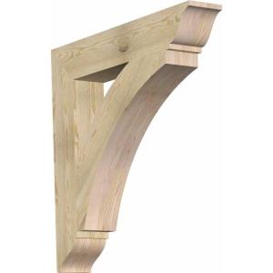 imageEkena Millwork BKT04X18X18THR01SWR Thorton Traditional Smooth Bracket 35quot Width x 18quot Depth x 18quot Height Western Red Cedar36D x 36H