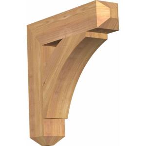 imageEkena Millwork BKT04X18X18THR04SWR Thorton Craftsman Smooth Bracket 35quot Width x 18quot Depth x 18quot Height Western Red Cedar