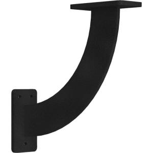 imageEkena Millwork BKTM02X09X09BRHBL 2 inch W x 9 inch D x 9 inch H Bradford steel Bracket Hammered Black