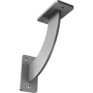 imageEkena Millwork BKTM02X11X11BRSS 2Inch W x 11Inch D x 11Inch H Bradford Bracket Stainless SteelHammered Gray