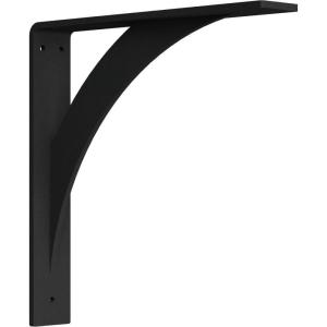 imageEkena Millwork BKTM02X12X12LEHBL 2 inch W x 12 inch D x 12 inch H Legacy Steel Bracket Hammered Black