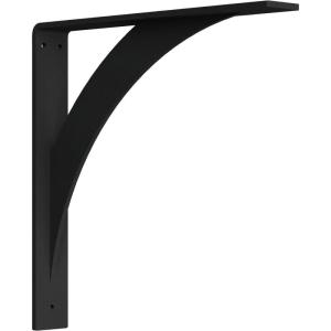 imageEkena Millwork BKTM02X14X14LEHBL 2 inch W x 14 inch D x 14 inch H Legacy Steel Bracket Hammered Black