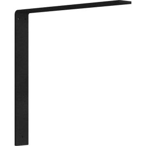 imageEkena Millwork BKTM02X16X16HAHBL 2 inch W x 16 inch D x 16 inch H Hamilton Steel Bracket Hammered Black
