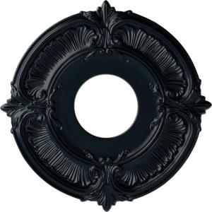 imageEkena Millwork CM12AT Attica Ceiling Medallion 12 34quotOD x 4quotID x 12quotP Fits Canopies up to 4quot Primed WhiteNight Shade Flat Finish
