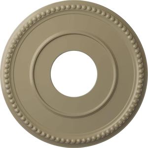 imageEkena Millwork CM12BR Bradford Ceiling Medallion 12 12quotOD x 3 78quotID x 34quotP Fits Canopies up to 6 58quot PrimedGobi Desert Flat Finish
