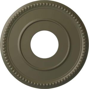 imageEkena Millwork CM12BR Bradford Ceiling Medallion 12 12quotOD x 3 78quotID x 34quotP Fits Canopies up to 6 58quot PrimedPainted Turtle Flat Finish