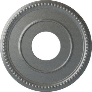 imageEkena Millwork CM12BR Bradford Ceiling Medallion 12 12quotOD x 3 78quotID x 34quotP Fits Canopies up to 6 58quot PrimedPlatinum Metallic Series