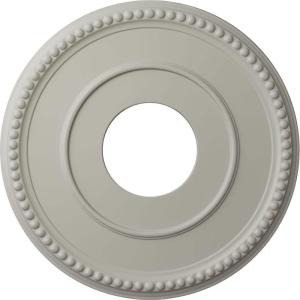 imageEkena Millwork CM12BR Bradford Ceiling Medallion 12 12quotOD x 3 78quotID x 34quotP Fits Canopies up to 6 58quot PrimedPot of Cream Flat Finish