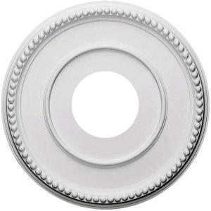 imageEkena Millwork CM12BR Bradford Ceiling Medallion 12 12quotOD x 3 78quotID x 34quotP Fits Canopies up to 6 58quot PrimedPrimed