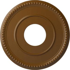 imageEkena Millwork CM12BR Bradford Ceiling Medallion 12 12quotOD x 3 78quotID x 34quotP Fits Canopies up to 6 58quot PrimedSmokey Topaz Flat Finish