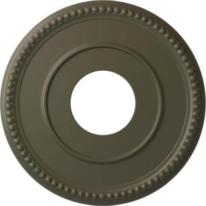 imageEkena Millwork CM12BR Bradford Ceiling Medallion 12 12quotOD x 3 78quotID x 34quotP Fits Canopies up to 6 58quot PrimedWitch Hazel Flat Finish