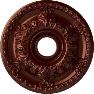 imageEkena Millwork CM18GA 18Inch OD x 3 12Inch ID x 1 34Inch Granada Ceiling MedallionAntique Copper Metallic Series