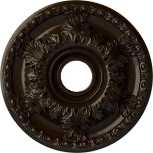 imageEkena Millwork CM18GA 18Inch OD x 3 12Inch ID x 1 34Inch Granada Ceiling MedallionBronze Metallic Series