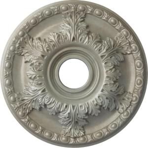 imageEkena Millwork CM18GA 18Inch OD x 3 12Inch ID x 1 34Inch Granada Ceiling MedallionFlash Gold Metallic Series