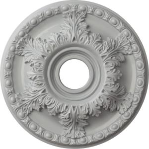 imageEkena Millwork CM18GA 18Inch OD x 3 12Inch ID x 1 34Inch Granada Ceiling MedallionFrost Flat Finish