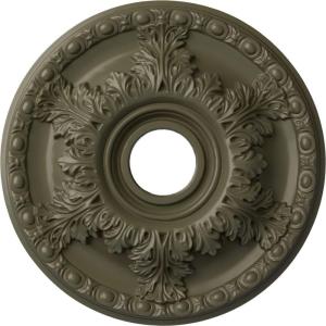 imageEkena Millwork CM18GA 18Inch OD x 3 12Inch ID x 1 34Inch Granada Ceiling MedallionPainted Turtle Flat Finish