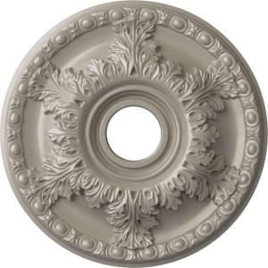 imageEkena Millwork CM18GA 18Inch OD x 3 12Inch ID x 1 34Inch Granada Ceiling MedallionPearl White Metallic Series