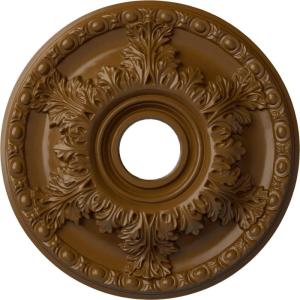 imageEkena Millwork CM18GA 18Inch OD x 3 12Inch ID x 1 34Inch Granada Ceiling MedallionSmokey Topaz Flat Finish